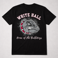 White Hall Bulldogs Shirt | School Spirit Tee | Bulldog Mascot Shirt | Game Day Shirt