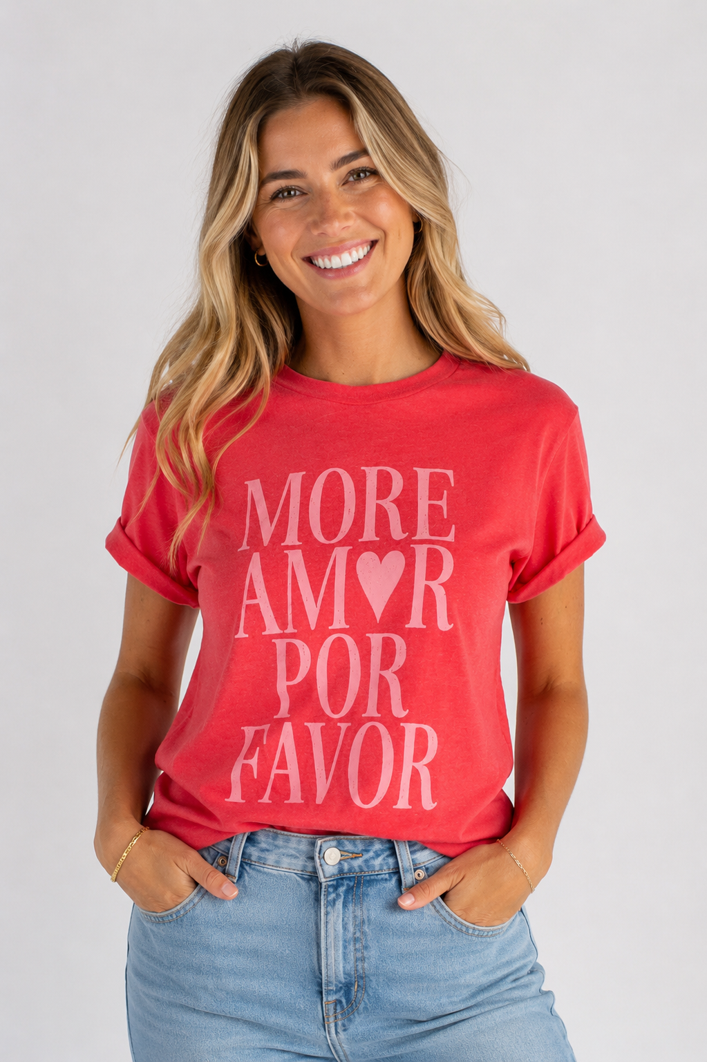 More Amor Por Favor Tee | Southern Fried Design Barn