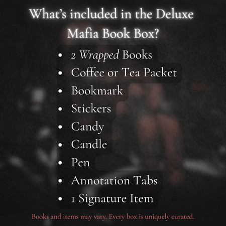 Mafia Romance Book Box | Dark Romance Gift Box