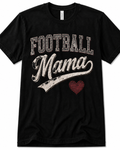 Football Mama Rhinestone T-Shirt | Vintage Game Day Tee