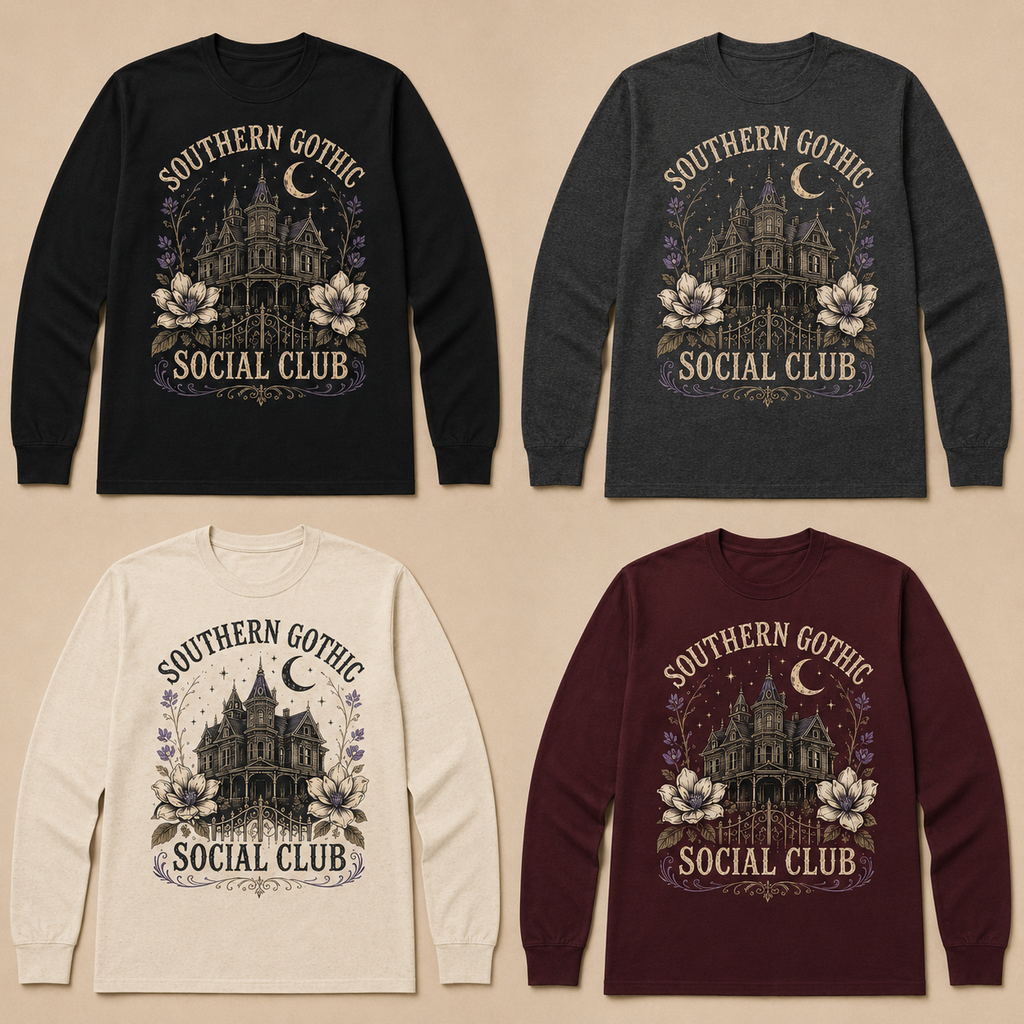 Southern Gothic Social Club Long-Sleeve Shirt