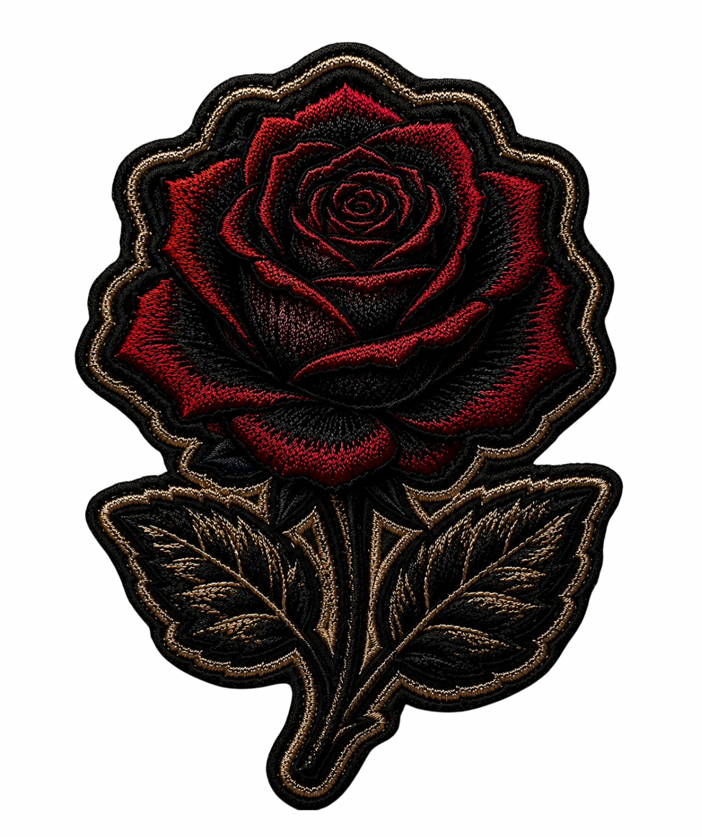 Dark Romance Embroidered Iron-On Patches