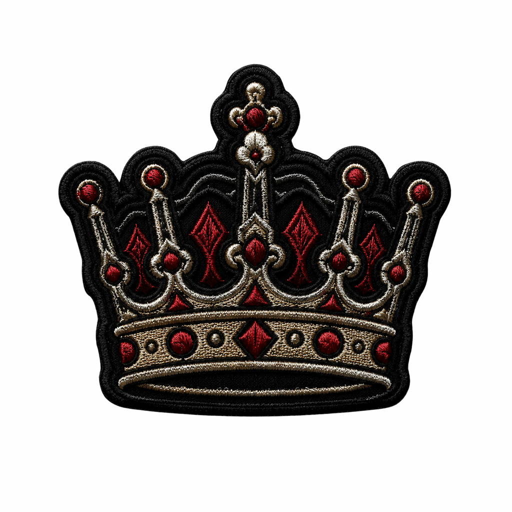 Dark Romance Embroidered Iron-On Patches